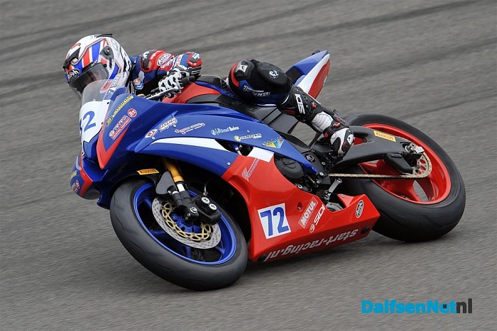 Eenzame race voor motorcoureur Koen Meuffels.