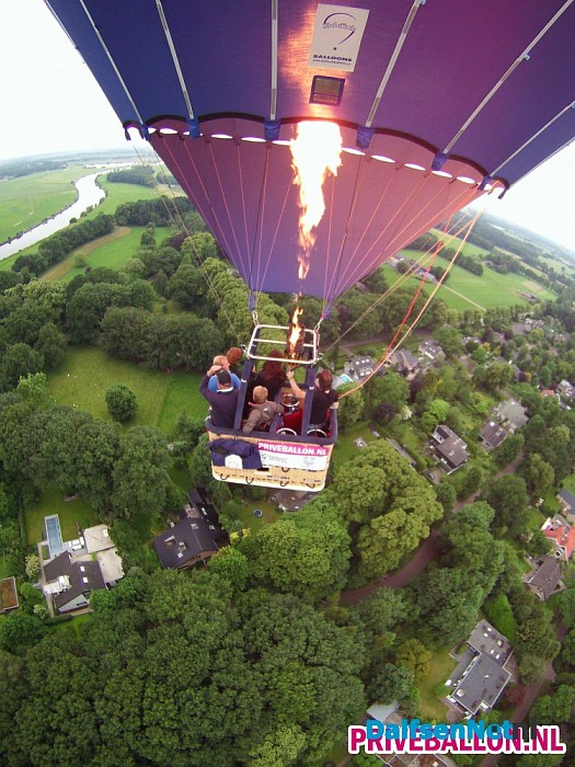 Ballonvaart over Dalfsen..