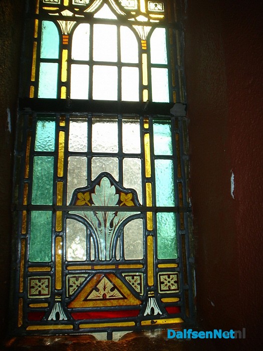 Restauratie van glas-in-loodramen Heilige hart kerk