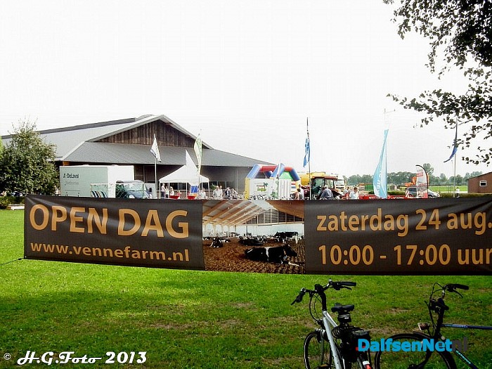 Open dag bij de Vennefarm. - Foto: H.G. Foto