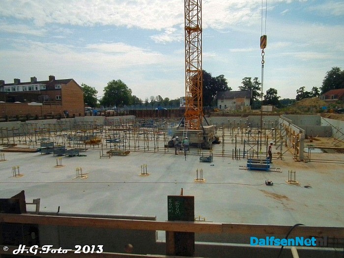 Vorderingen Parkeerkelder Waterfront. - Foto: H.G. Foto