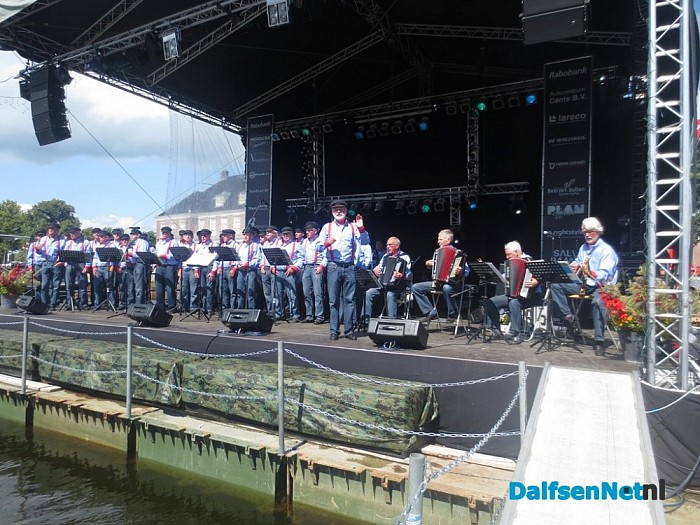 Shantykoor ‘De Stuwzangers’ ook tijdens ‘Festival de Vecht’