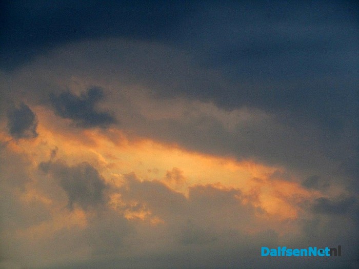 Prachtige wolken boven Dalfsen