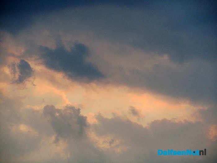Prachtige wolken boven Dalfsen
