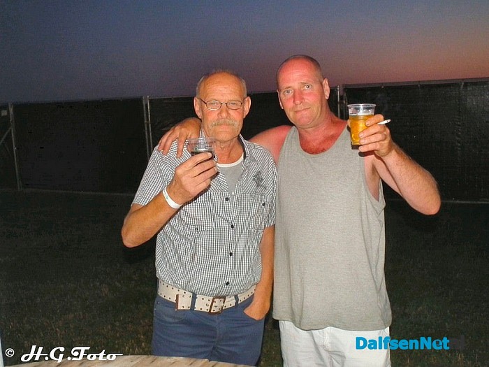 H.G donderdagavond bij het TV Team.