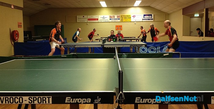 Tafeltennissers zijn er klaar voor!