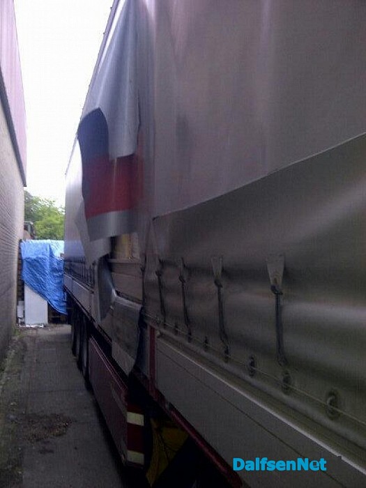 Inbraak in vrachtwagen