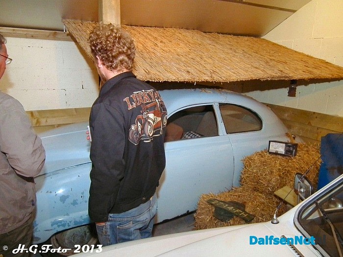 Een goed bezochte, gezellige avond Saabmuseum - Foto: H.G. Foto