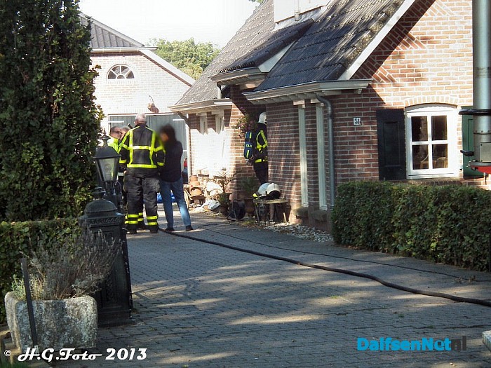Brand in Meterkast aan het Oosterveen. - Foto: H.G. Foto