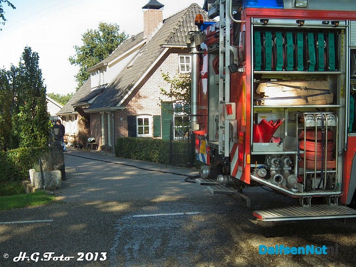 Brand in Meterkast aan het Oosterveen. - Foto: H.G. Foto