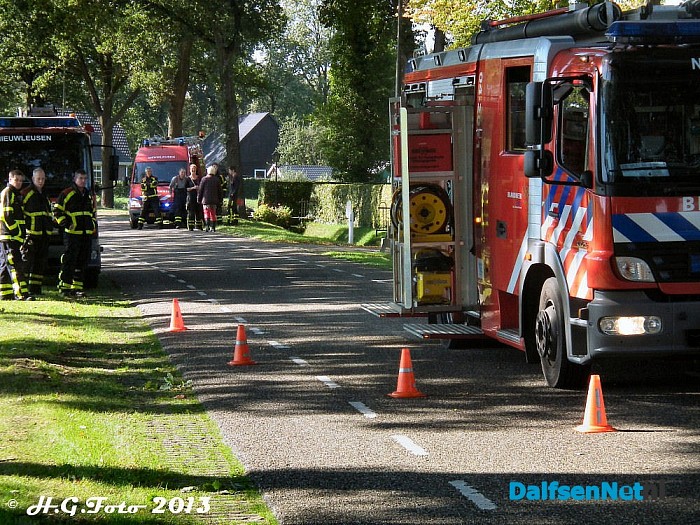 Brand in Meterkast aan het Oosterveen. - Foto: H.G. Foto