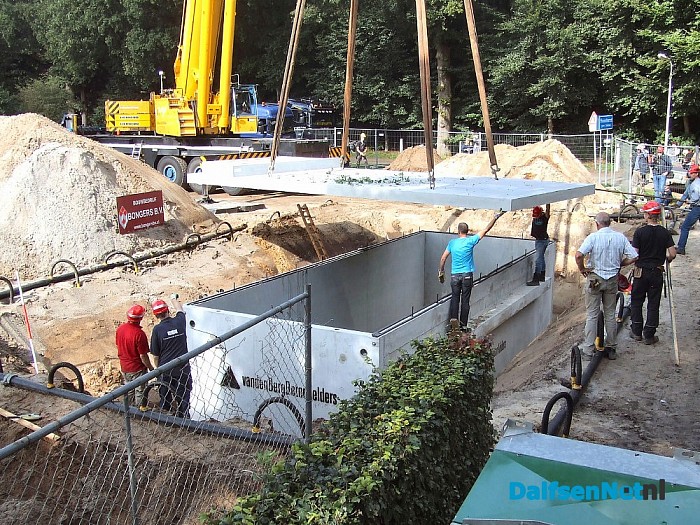 De kelder voor het nieuwe kulturhus in Hoonhorst zit er in.