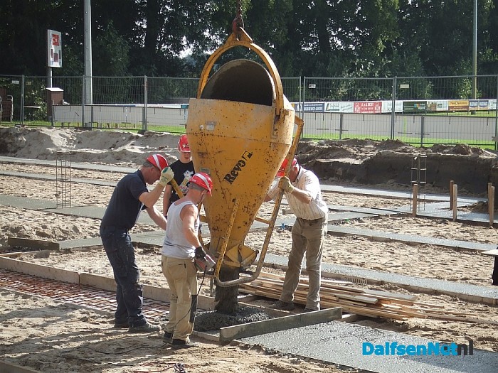 Werk aan de nieuwe Potstal gaat onverminderd door