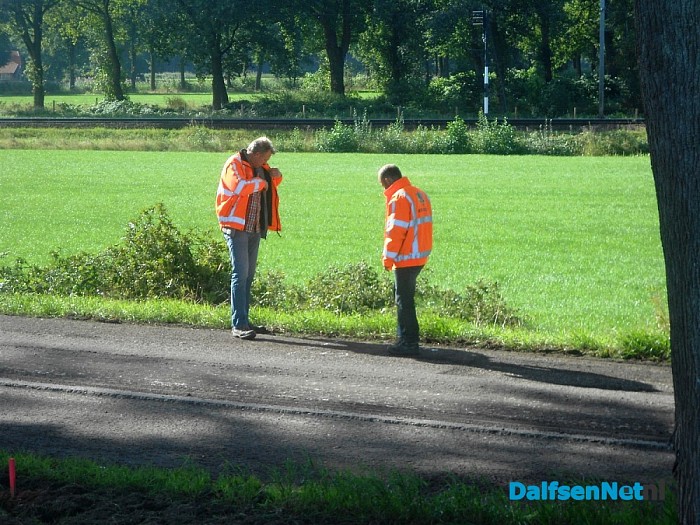 Werkzaamheden Rechterensedijk in volle gang