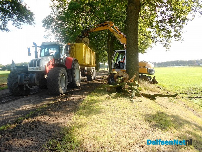 Werkzaamheden Rechterensedijk in volle gang