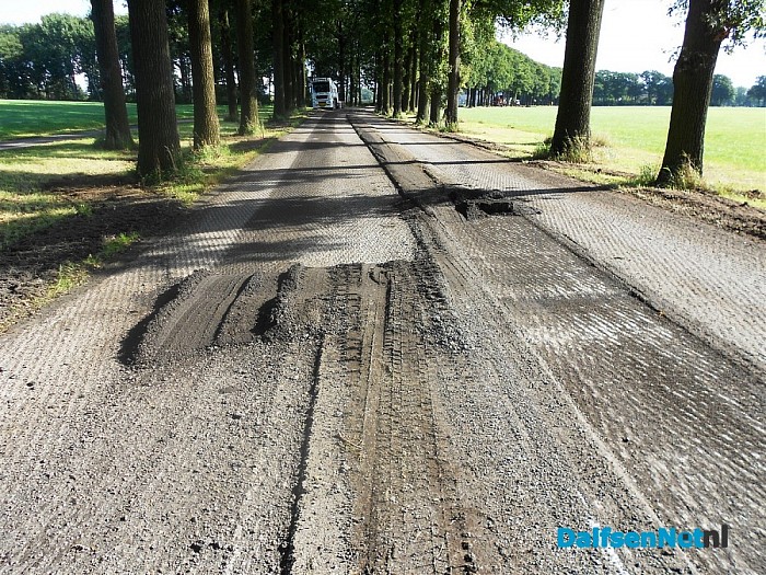 Werkzaamheden Rechterensedijk in volle gang
