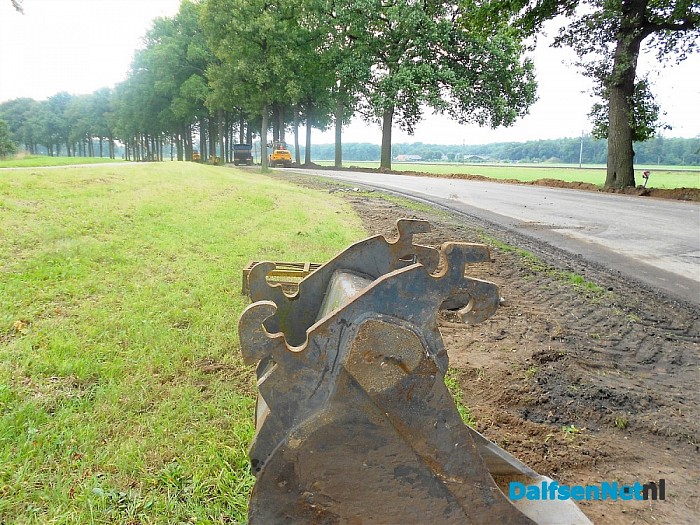 Rechterensedijk: werk gaat in weekeind gewoon door