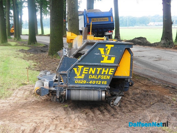 Rechterensedijk: werk gaat in weekeind gewoon door