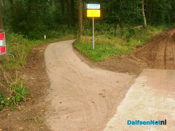 Fietspad Bosrandweg begint vorm te krijgen