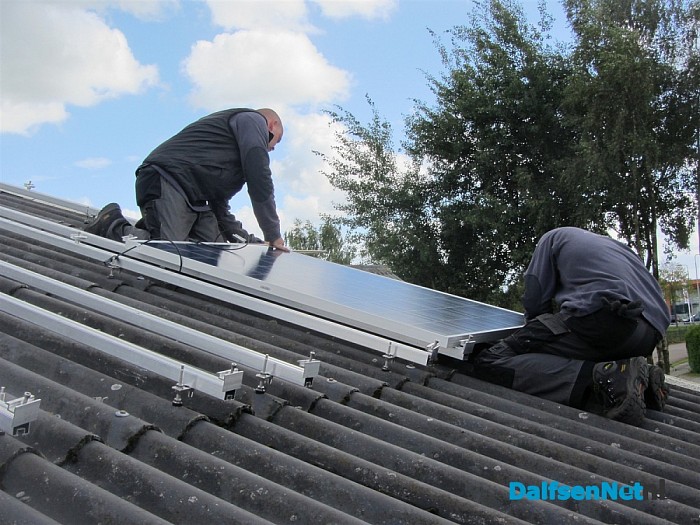 50ste plaatsing  zonnepanelen