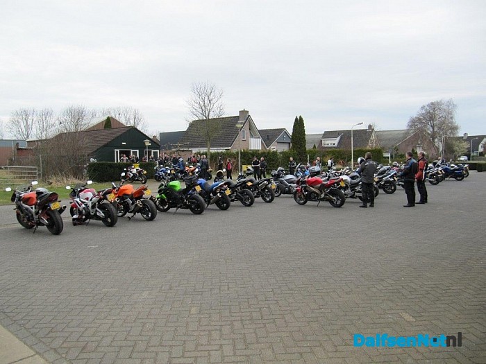 Motor Blauwe Bogentocht