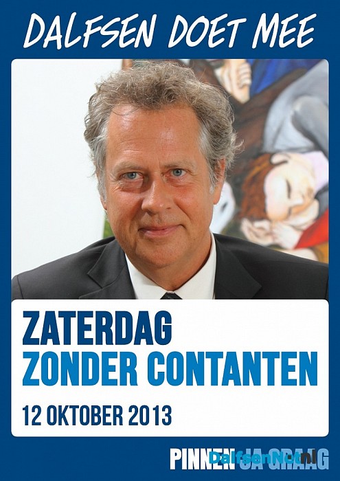 Één dag zonder contanten