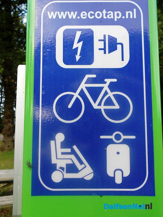 Laadpalen elektrische fietsen geopend