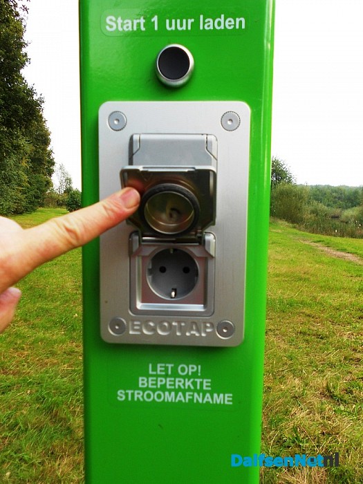 Laadpalen elektrische fietsen geopend