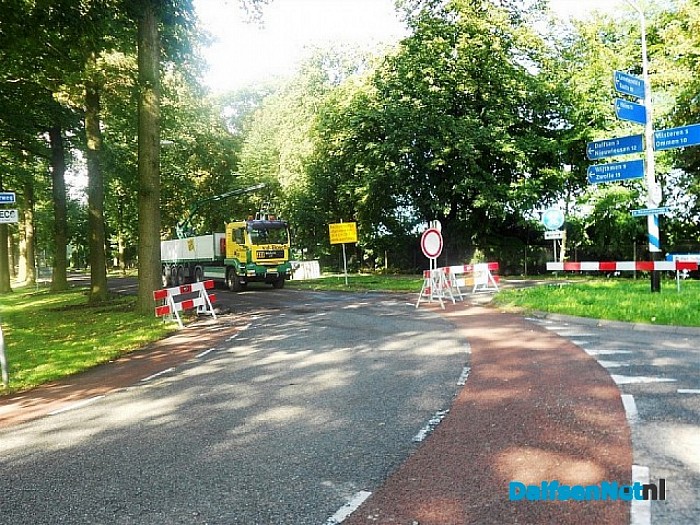 Levensgevaarlijke hindernis gaat weer weg