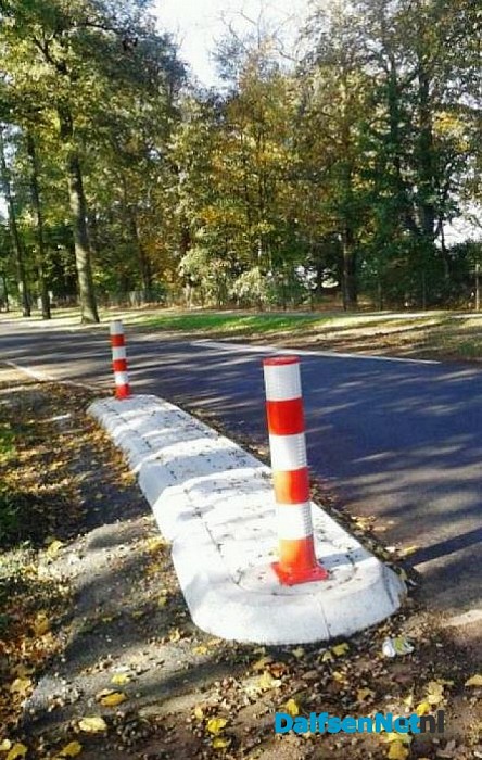Levensgevaarlijke hindernis gaat weer weg