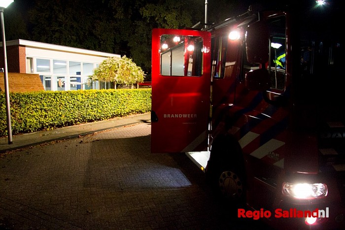 Brandstichting in kleuterspeelzaal H. Hartschool - Foto: Pim Haarsma