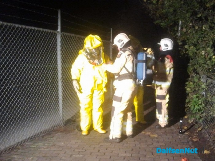 Brandweer oefening