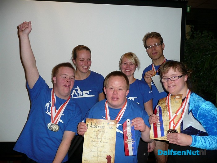 Deelname Special Gym ASC gym en dance aan Special Olympics