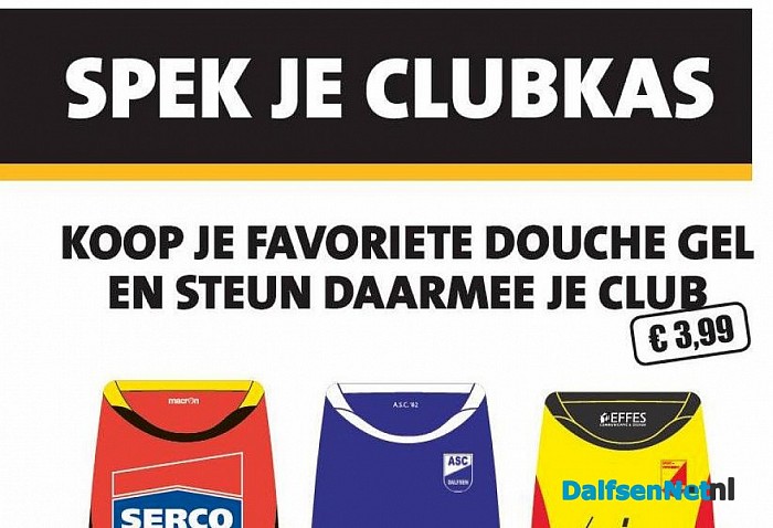 Club Douchegel en veel spektakel morgen