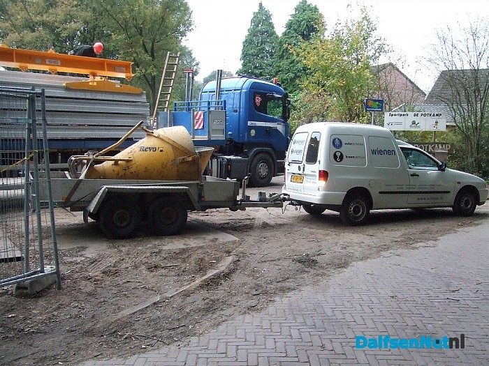 Heftige dag bouw Potstal