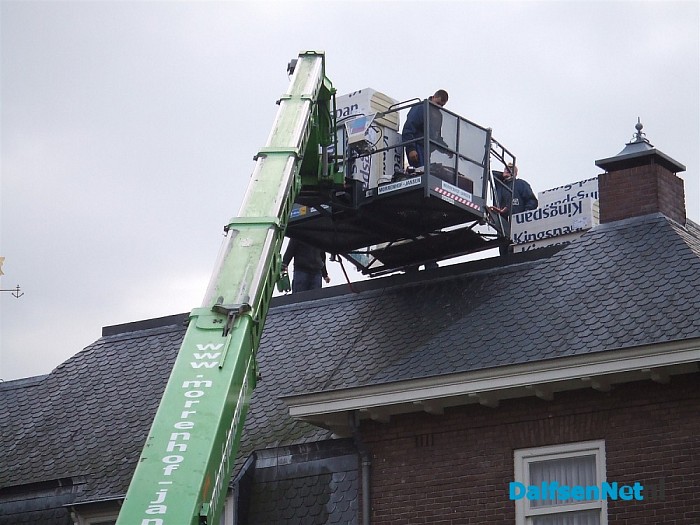 Herstel stormschade pastorie Hoonhorst.