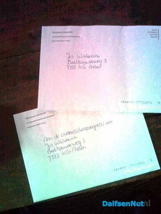 Het is druk bij de post