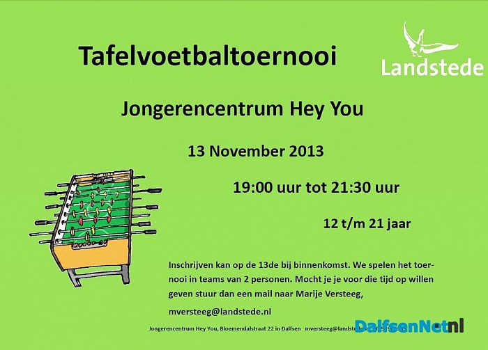 Tafelvoetbaltoernooi