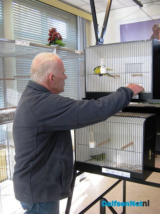 Rieks Mulder clubkampioen “de vogelvriend”