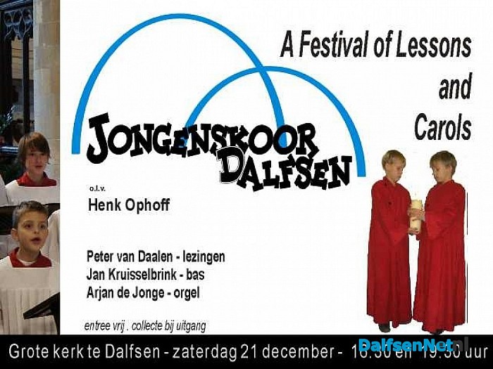 Kerstuitvoering door Jongenskoor Dalfsen