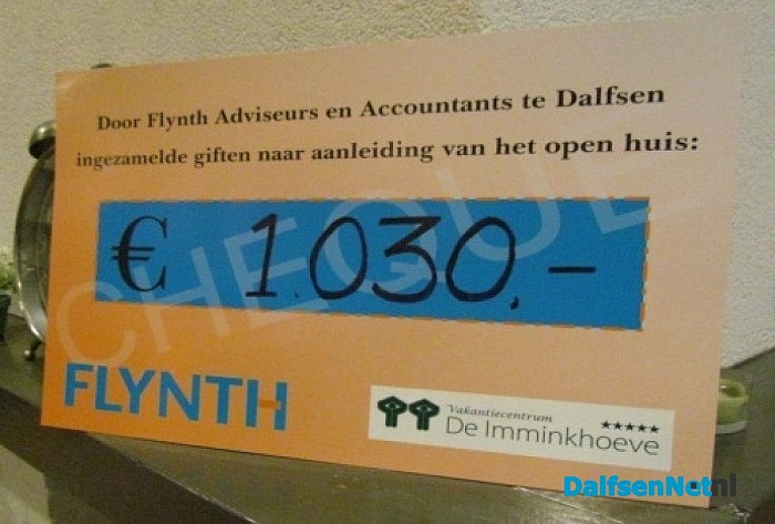 Gift Flynth Dalfsen aan De Imminkhoeve in Lemele
