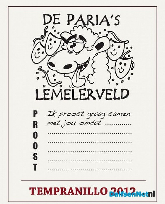 Aan de drank voor een goed doel: Met paria’s onder de kerstboom!!!