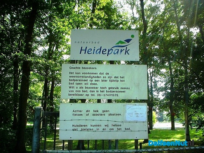 68.000 euro voor Stichting Natuurbad Heidepark