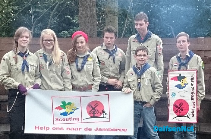 7 Scouts uit Dalfsen gaan op Wereld Jamboree naar Japan - Foto: Robert Bril