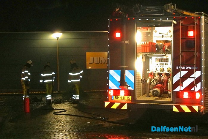 Kleine brandstichting in centrum