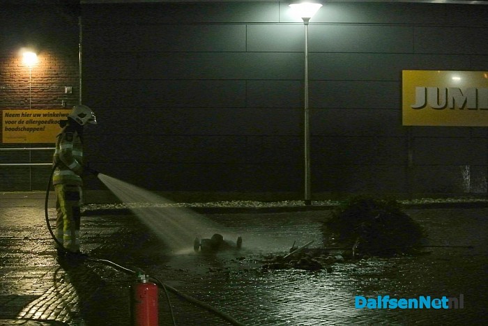 Kleine brandstichting in centrum