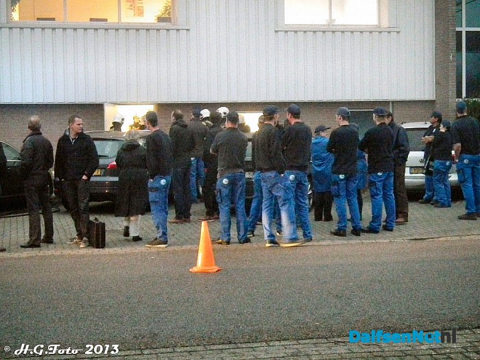 Brandmelding bij Eshuis. - Foto: H.G. Foto