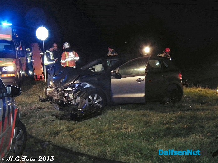 Aanrijding Buldersweg / Pr. Beatrix laan. - Foto: H.G. Foto