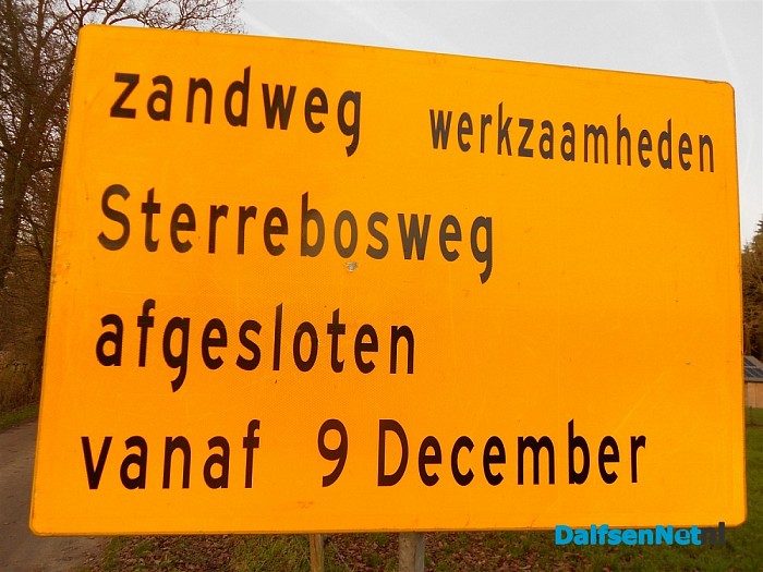 Voortgang onderhoud weg