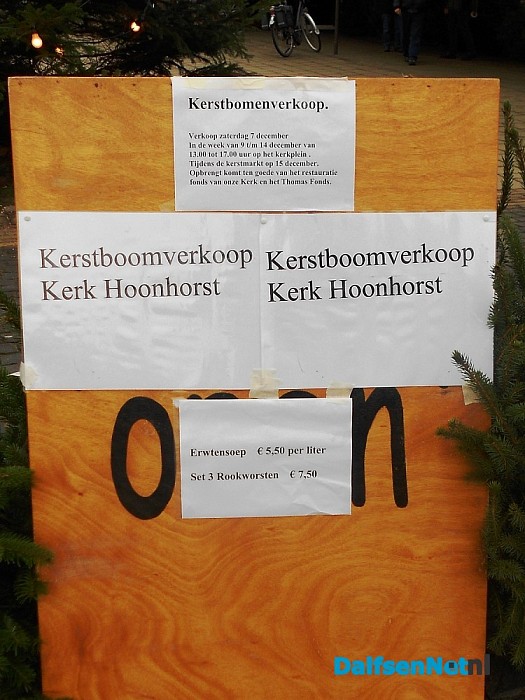 Kerstbomen voor de Pastor Thomas Fonds